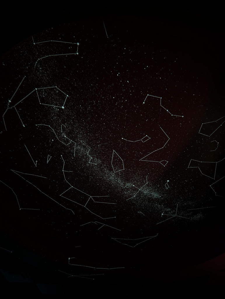 We are also learning about the constellations in our Planetarium space!