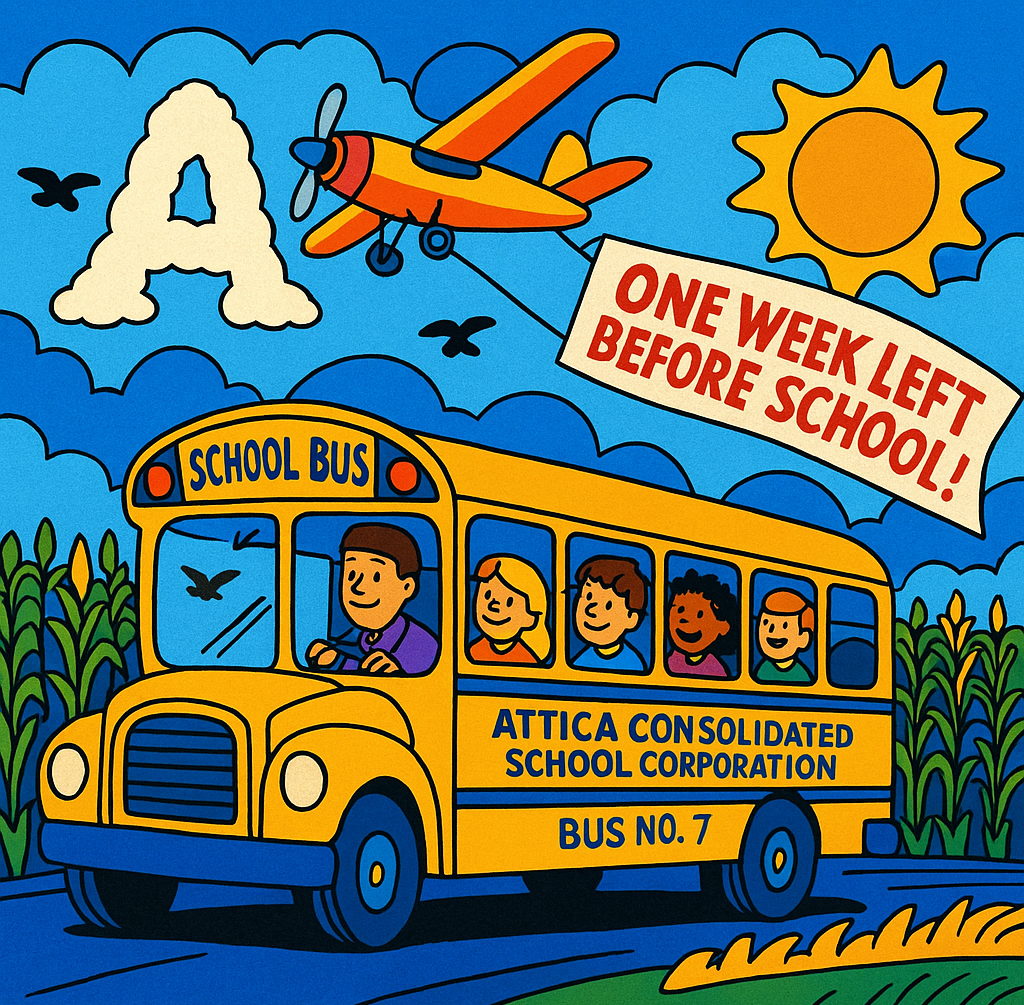 One week left before school!