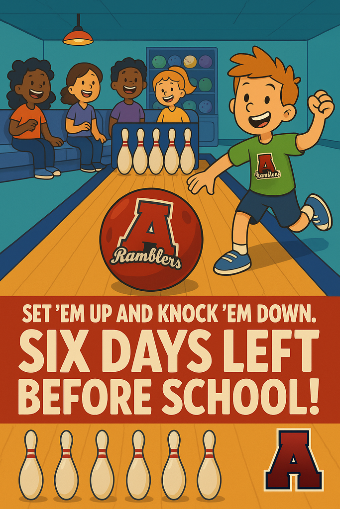 Six days left! Set 'em up and knock 'em down!
