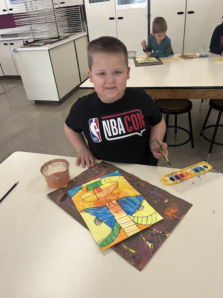 Color+Line= Abstract Portraits