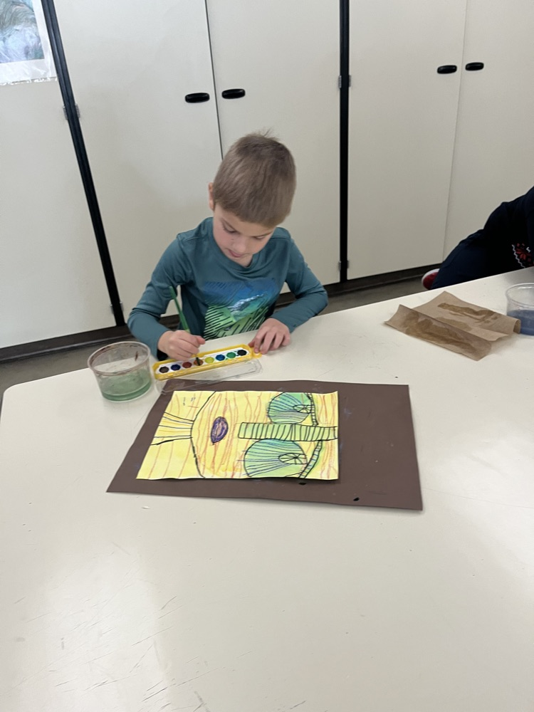 Color+Line= Abstract Portraits