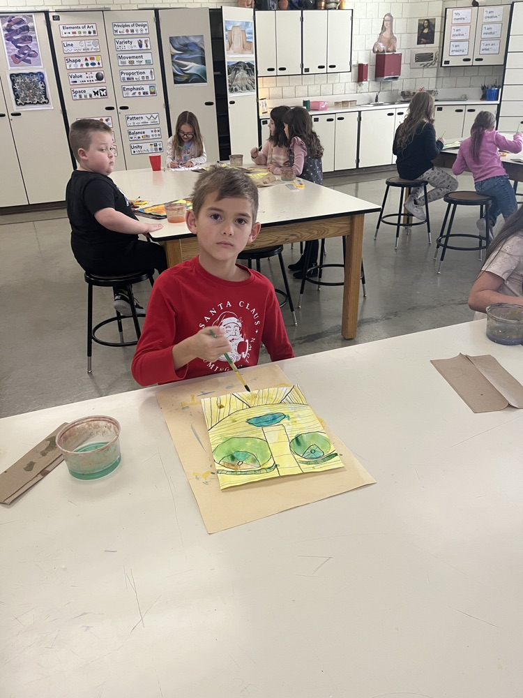 Color+Line= Abstract Portraits