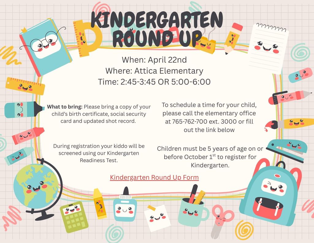 Kindergarten Round-Up