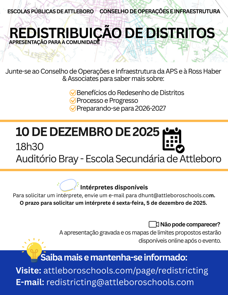 Redistricting - Portuguese