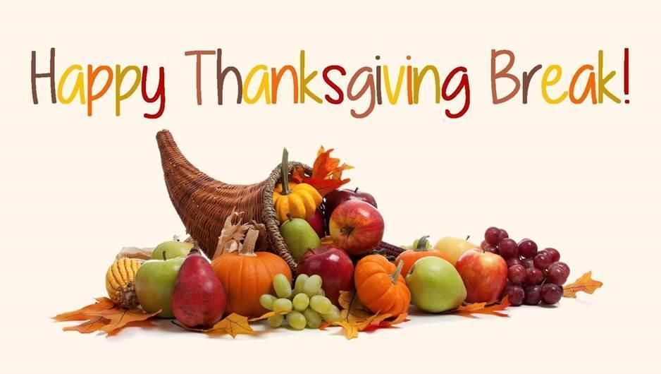 Happy Thanksgiving Break 