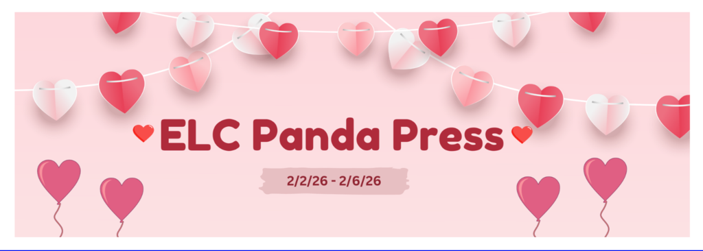 ELC Panda Press February Banner