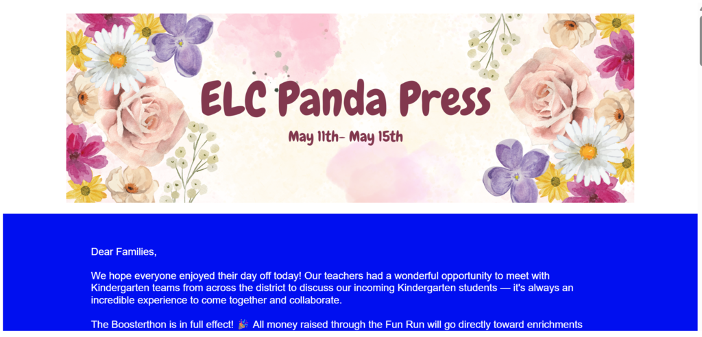 ELC Panda Press