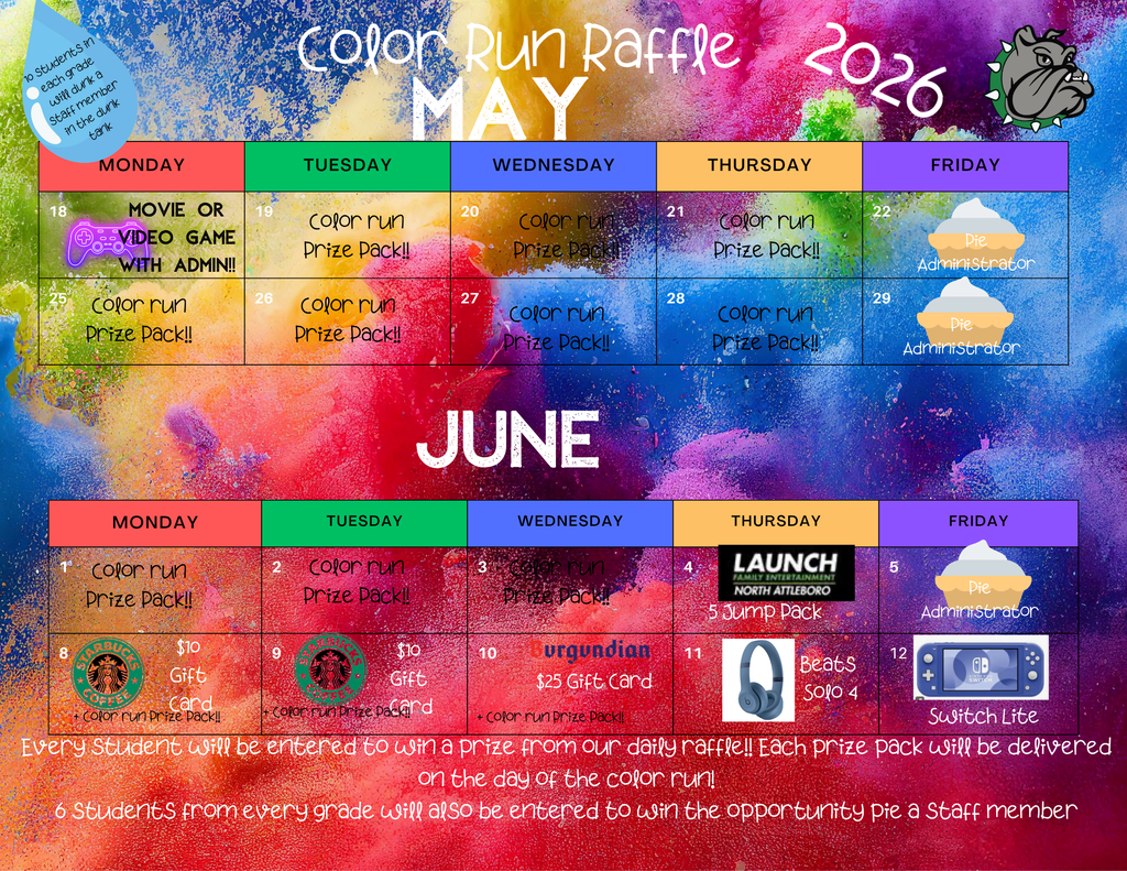 Color Run Calendar 2026