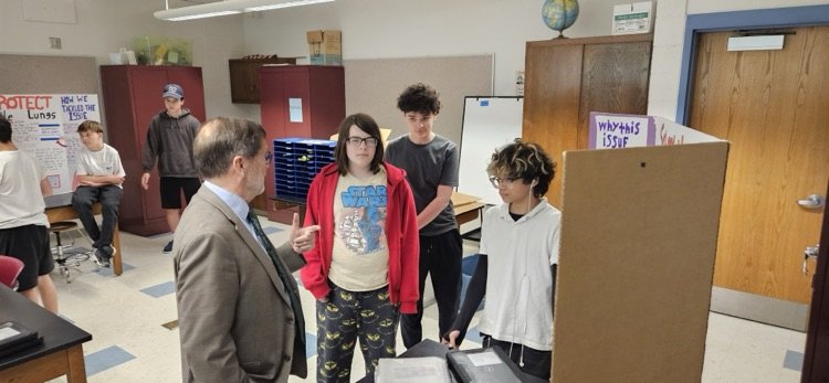 Rep Hawkins Visit