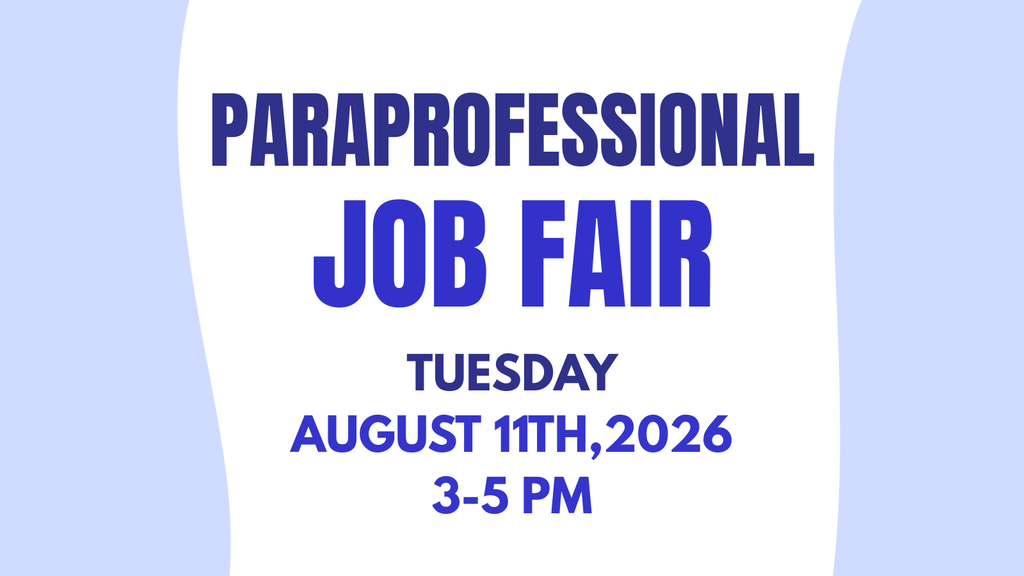 Paraprofessional Job Fair