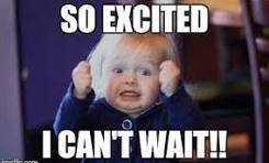 so excited