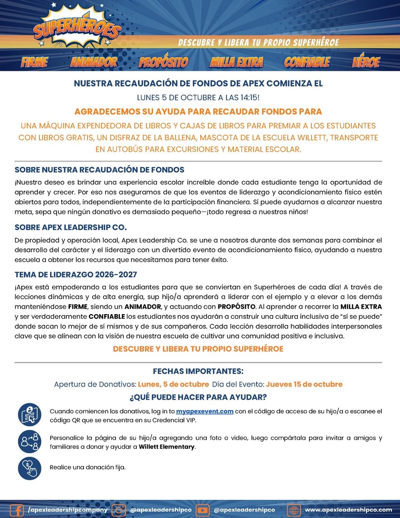 Principal Newsletter