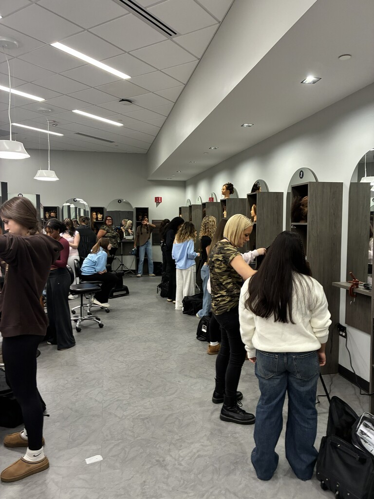 Junior and Senior Cosmetology students