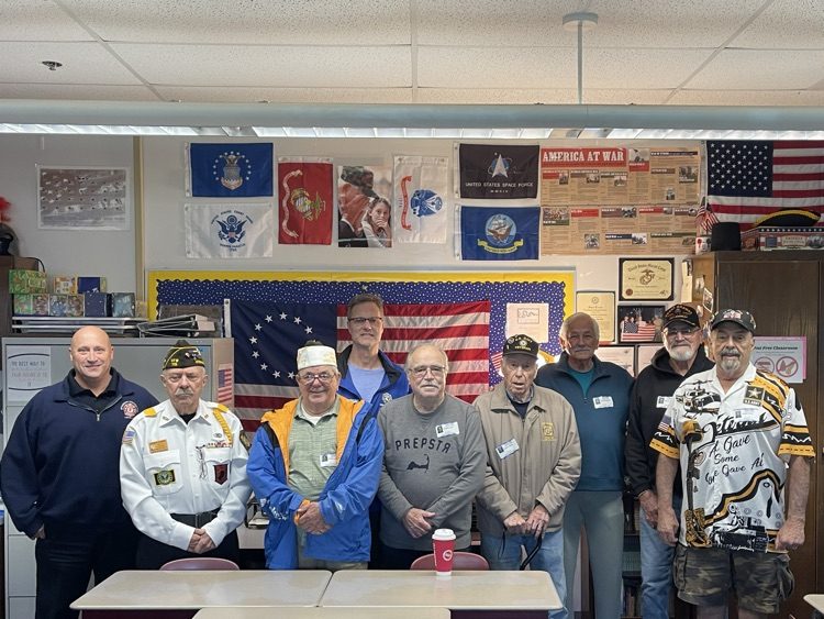 Veterans visit