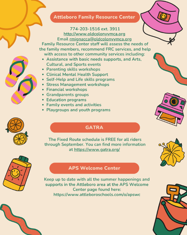 Summer Resources Page 2