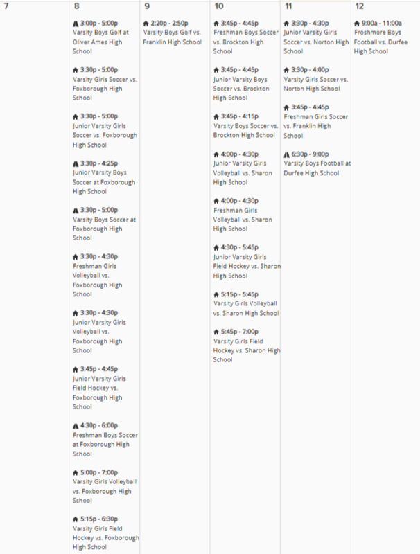 Athletics Update