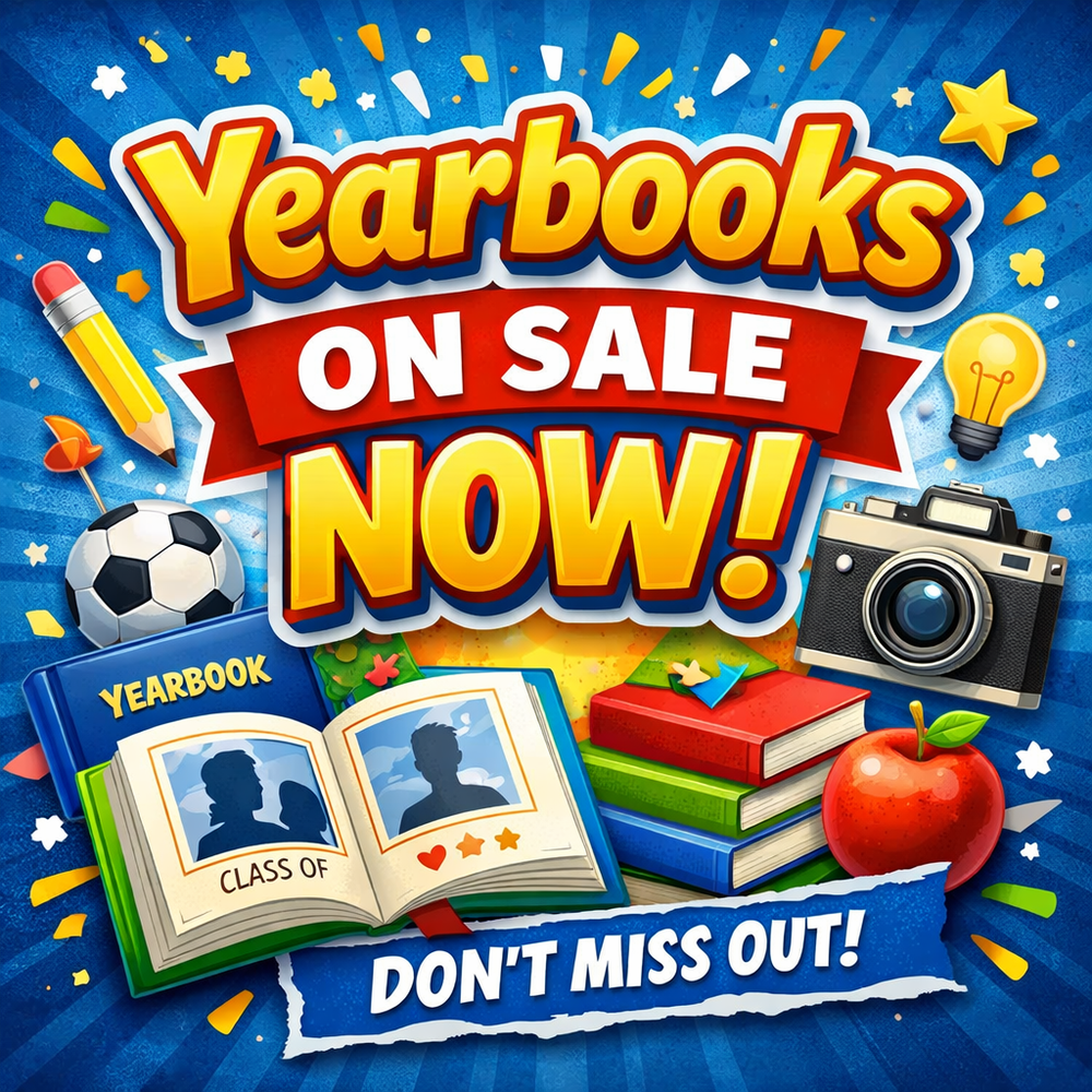 Yearbooks on Sale NOW!