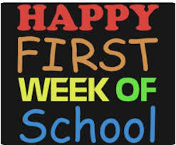 first week of school