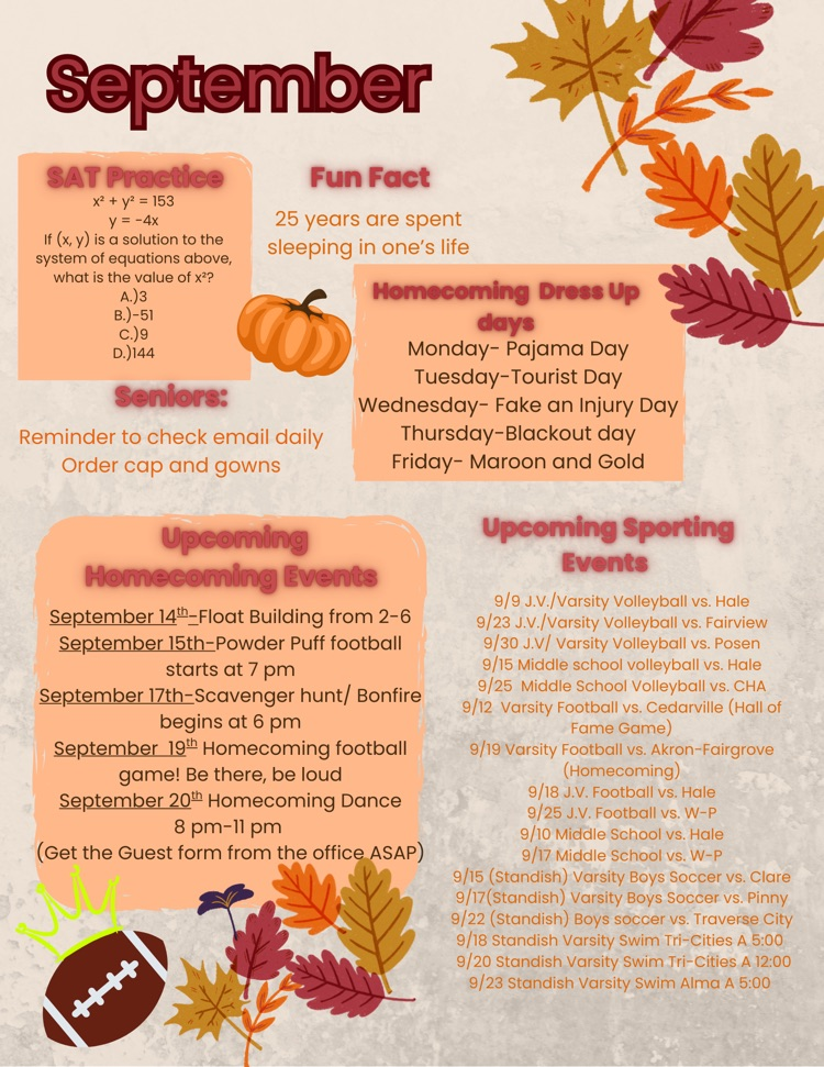 September Newsletter