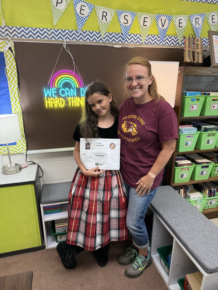 P2 Curiosity Student of the Week