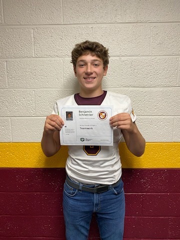 10th Grade: Ben Schettler