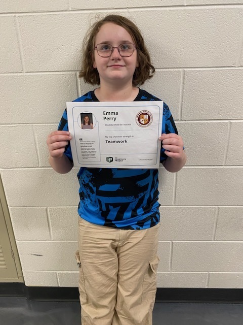 6th Grade: Emma Perry