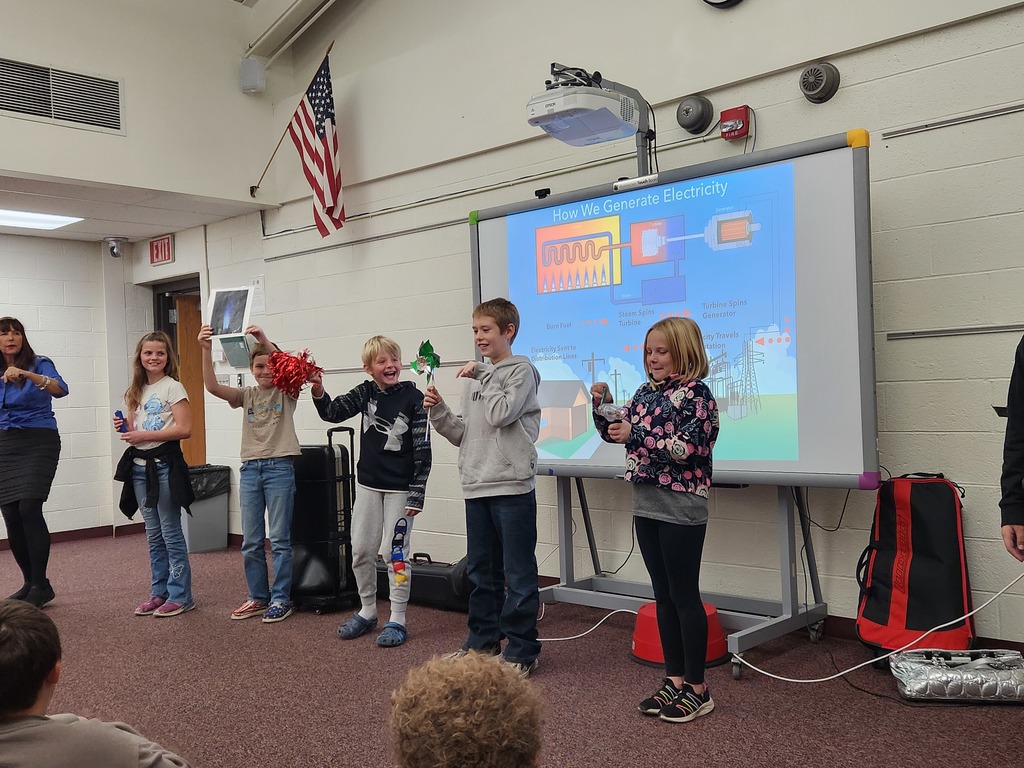 Chains of energy demonstration.