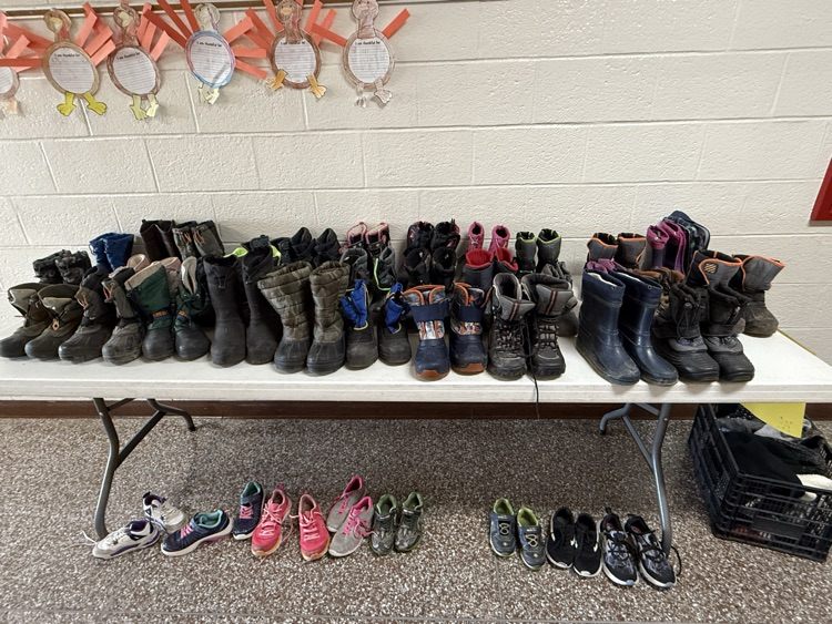 Boots, shoes and clothes