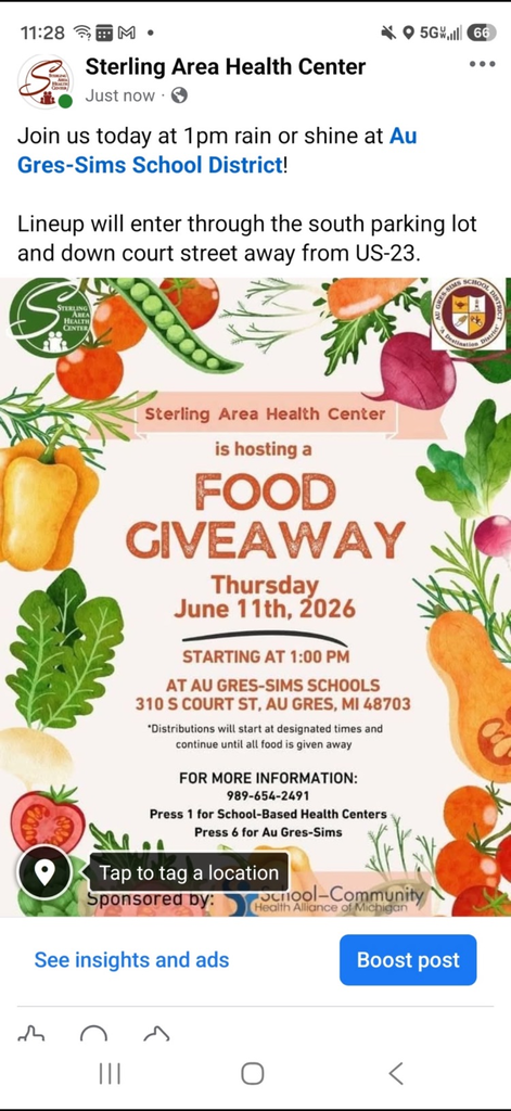 food giveaway