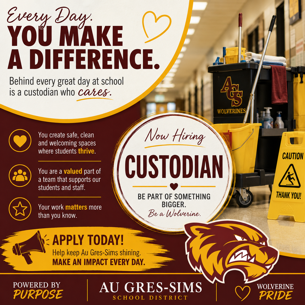 advertisement for custodian