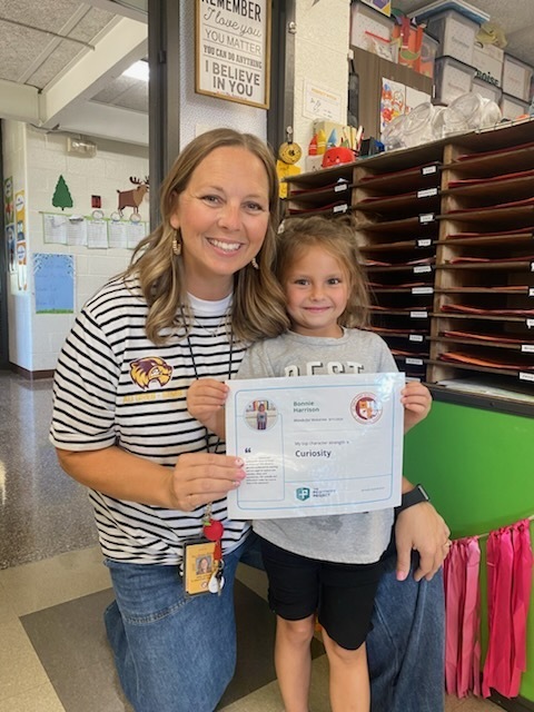 K Grade: Bonnie Harrison - Nominated by Mrs. Avram 