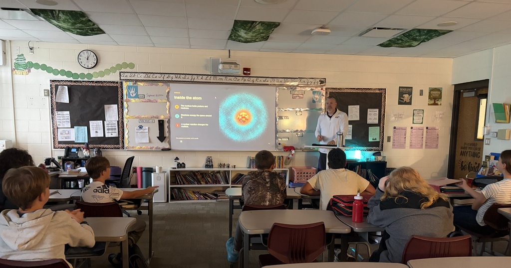 lesson being taught by the superintendent 