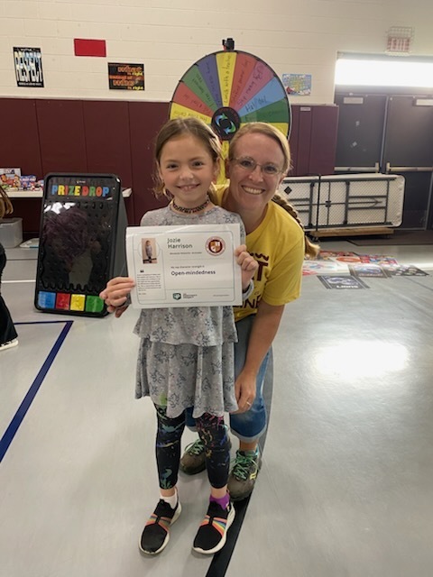 3rd Grade: Jozie Harrison - Nominated by Ms. Heck