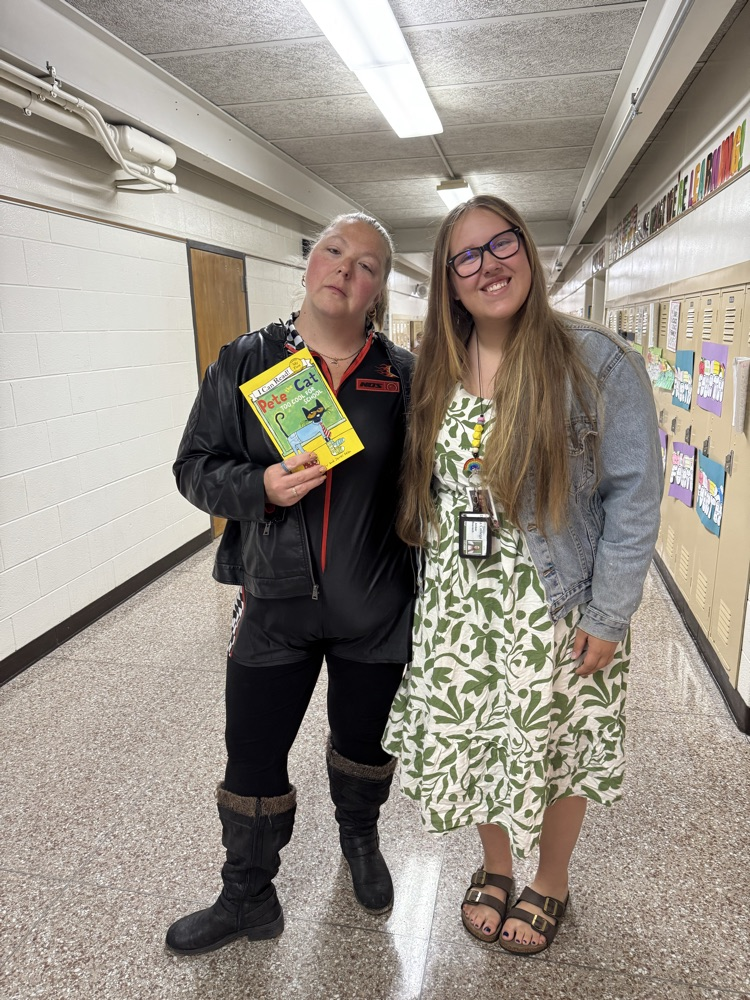 Teacher and a Senior. 