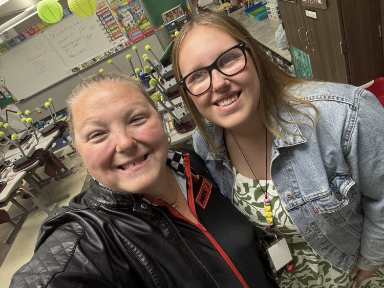 Teacher and a Senior. 