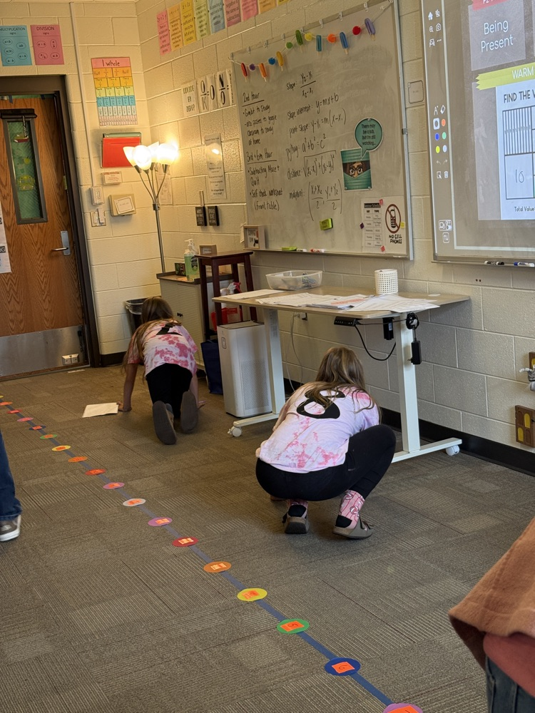 looking all over the room (and under tables) for more problems