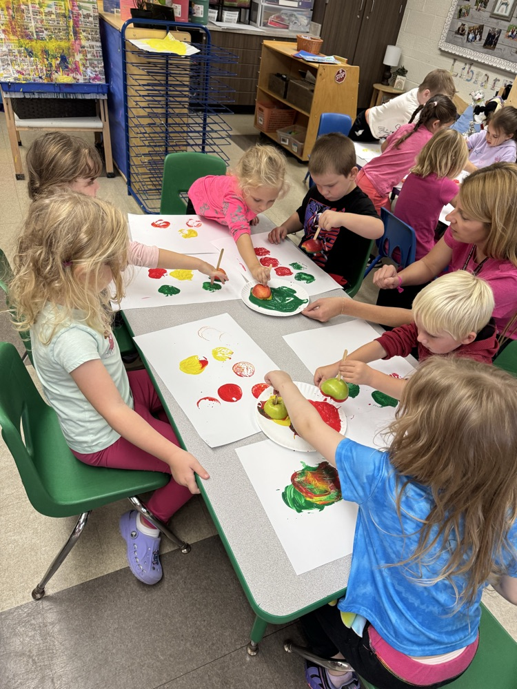 apple painting 
