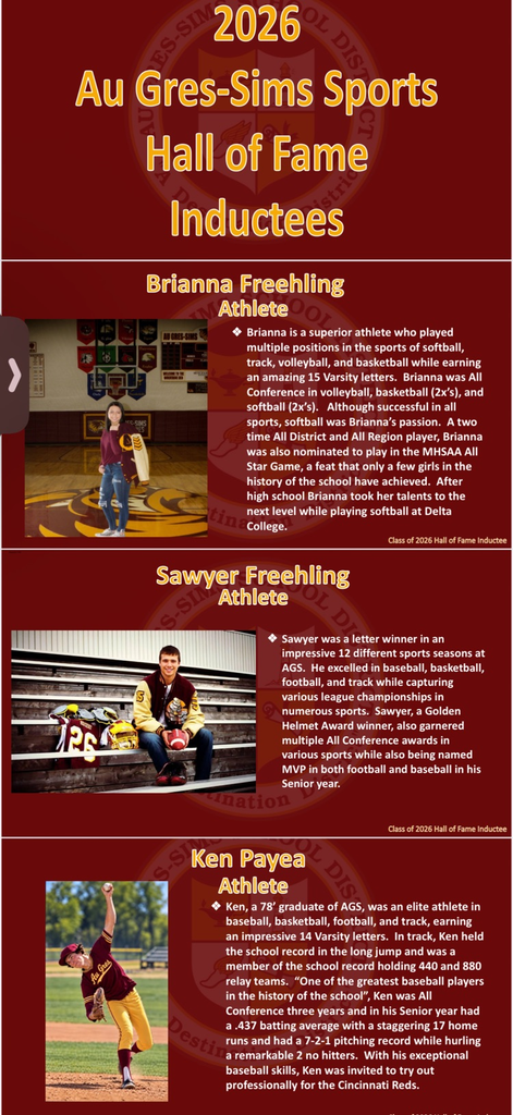 AGS Hall Of Fame