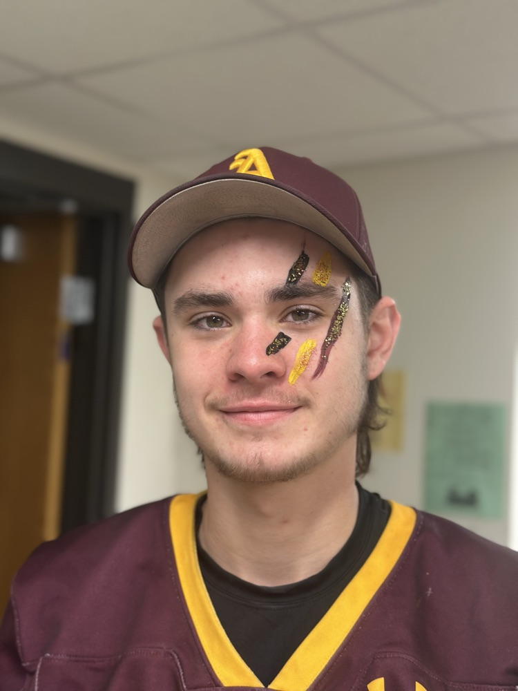 face painted