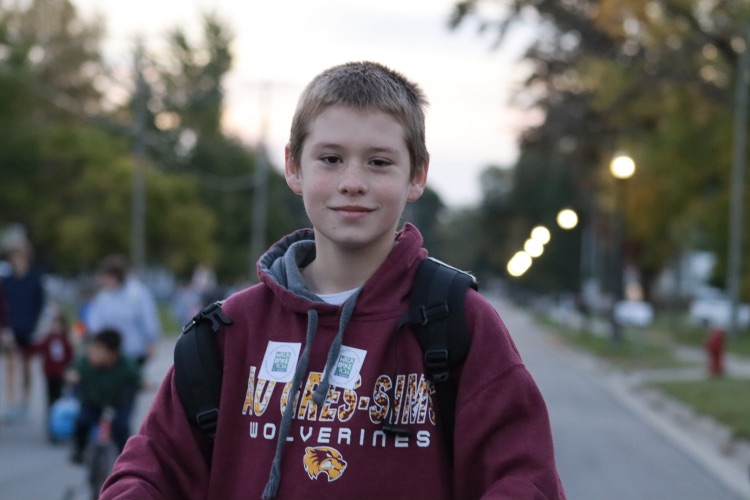 kid smiling