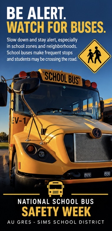 school bus safety post