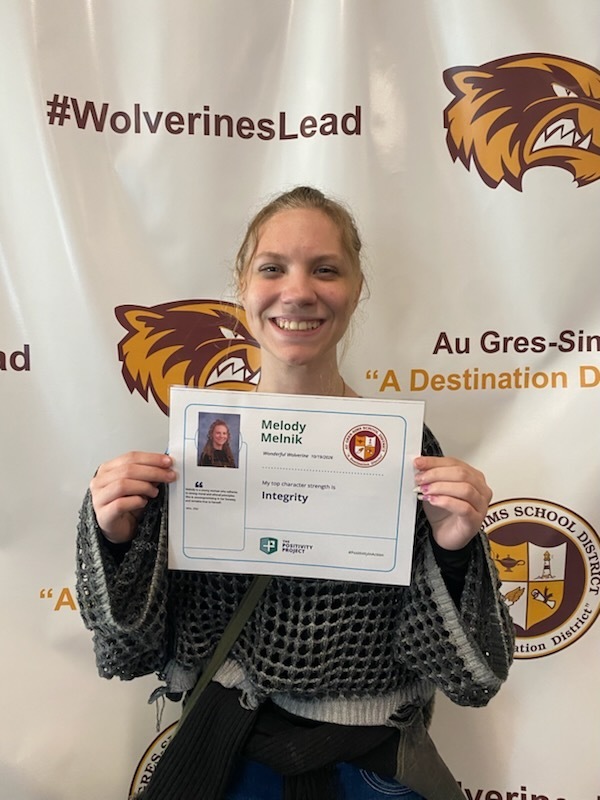 10th Grade: Melody Melnik - Nominated by Mrs. Olar