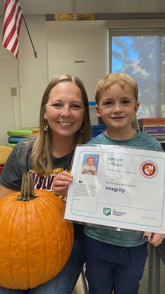 K Grade: Jensen Wilson - Nominated by Mrs. Avram