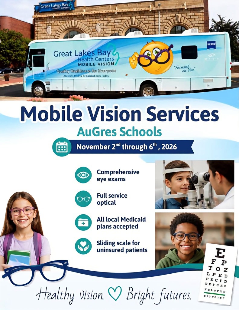 Au Gres-Sims Schools Kids Flyer