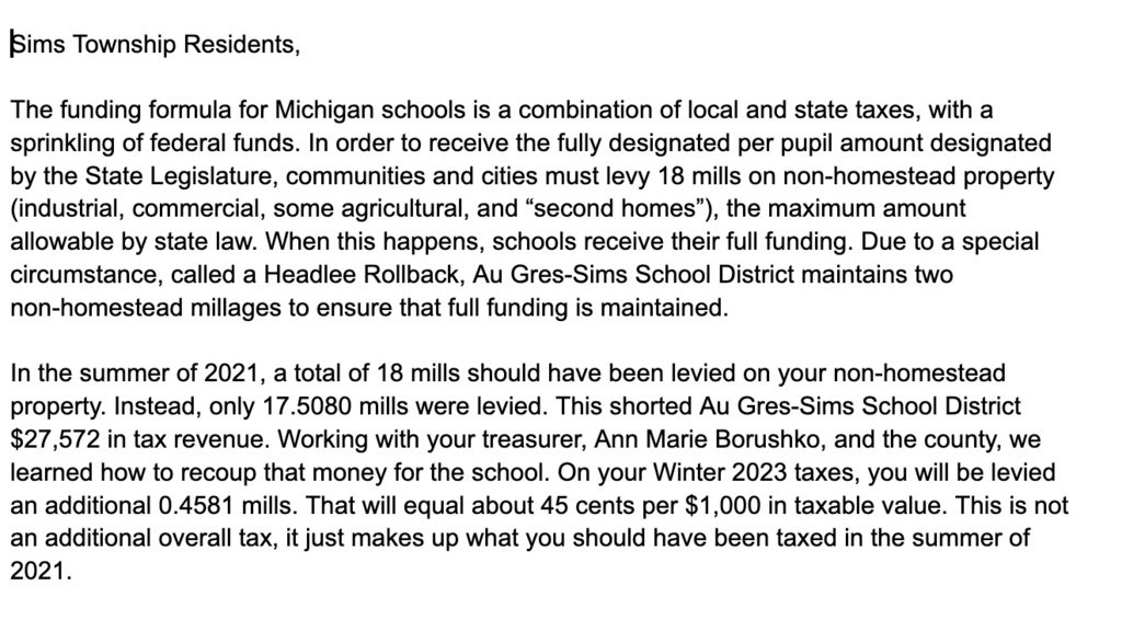 tax statement