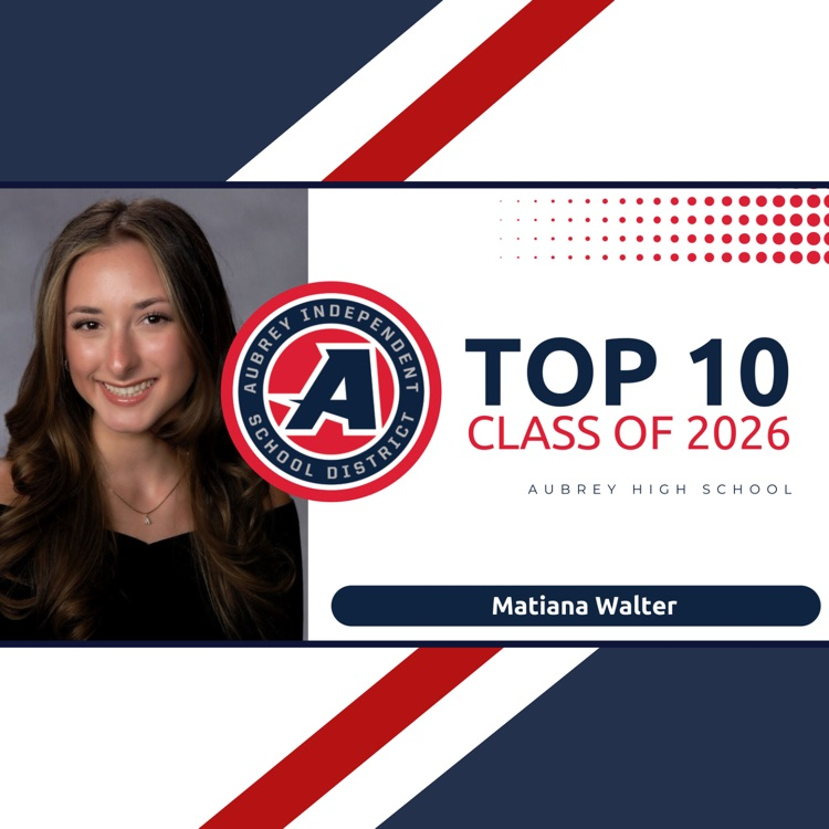 Meet Aubrey High School’s Top 10 
