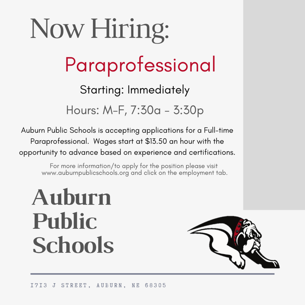 Now Hiring!