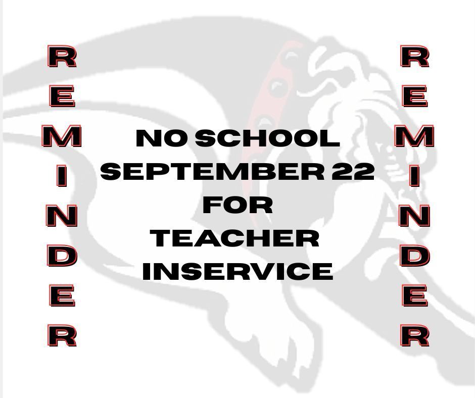 Teacher Inservice No School 