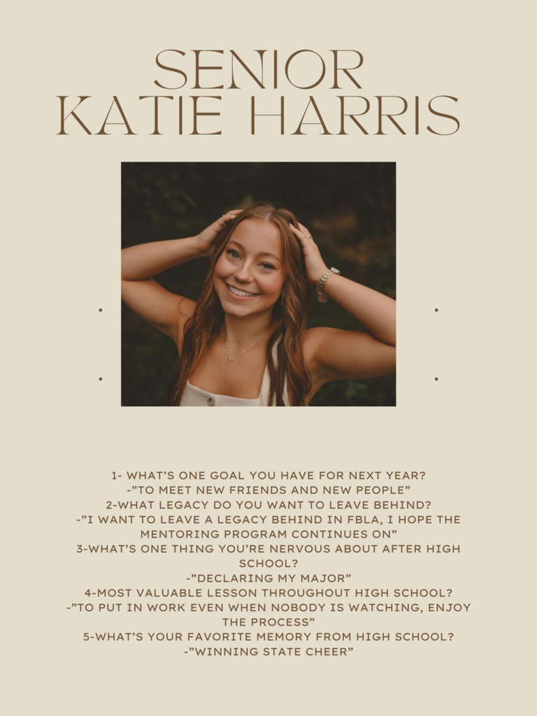 Senior Night Senior Night Poster in Light Yellow Brown Gold Style (2)