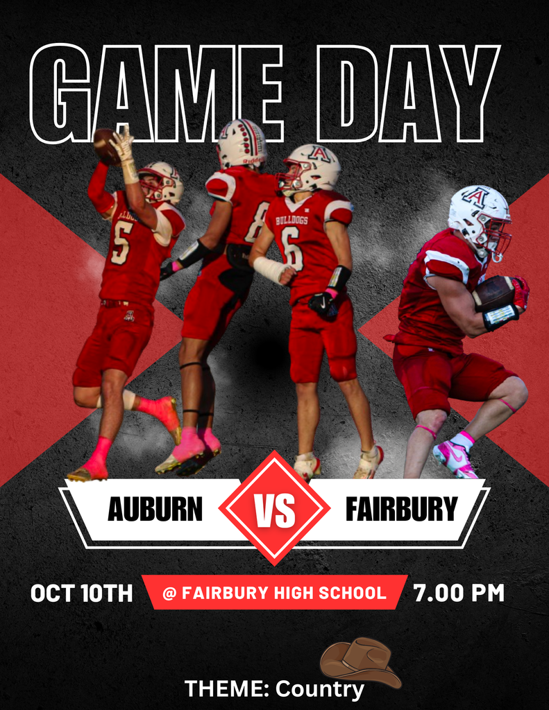 Red and Black Football Game Sport Flyer